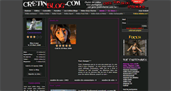 Desktop Screenshot of cavecanem.cretinblog.com