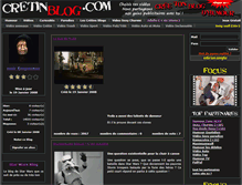 Tablet Screenshot of noir-empereur.cretinblog.com